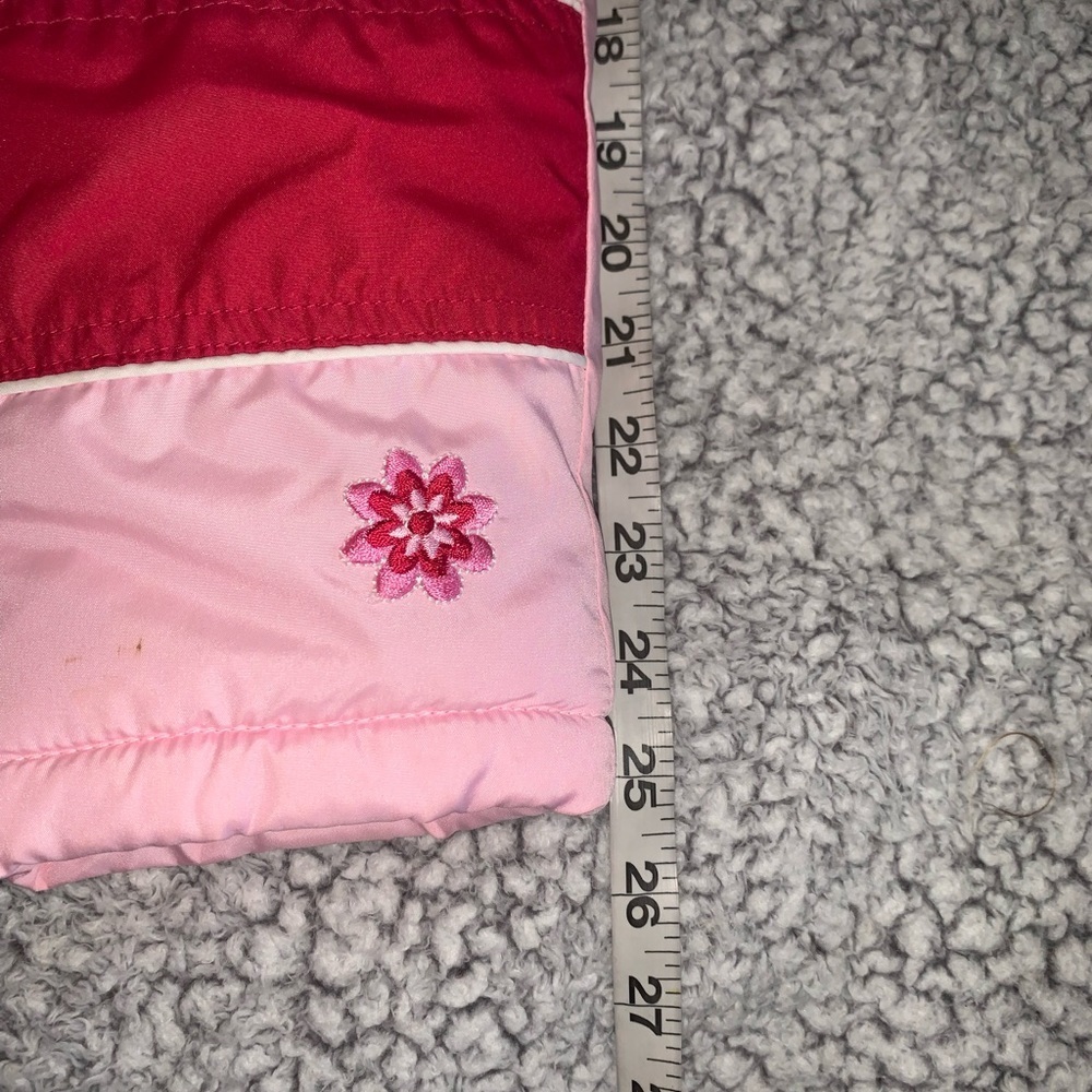 Pacific Trail snow overall bibs for girl pink 12 months - Picture 7 of 8